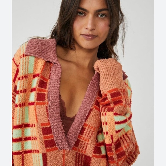 FREE PEOPLE Ruben Nubby Cozy Oversized Pullover Sweater S - Picture 11 of 15